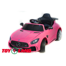 Детский электромобиль Mercedes Benz GTR mini Розовый HL288 Р