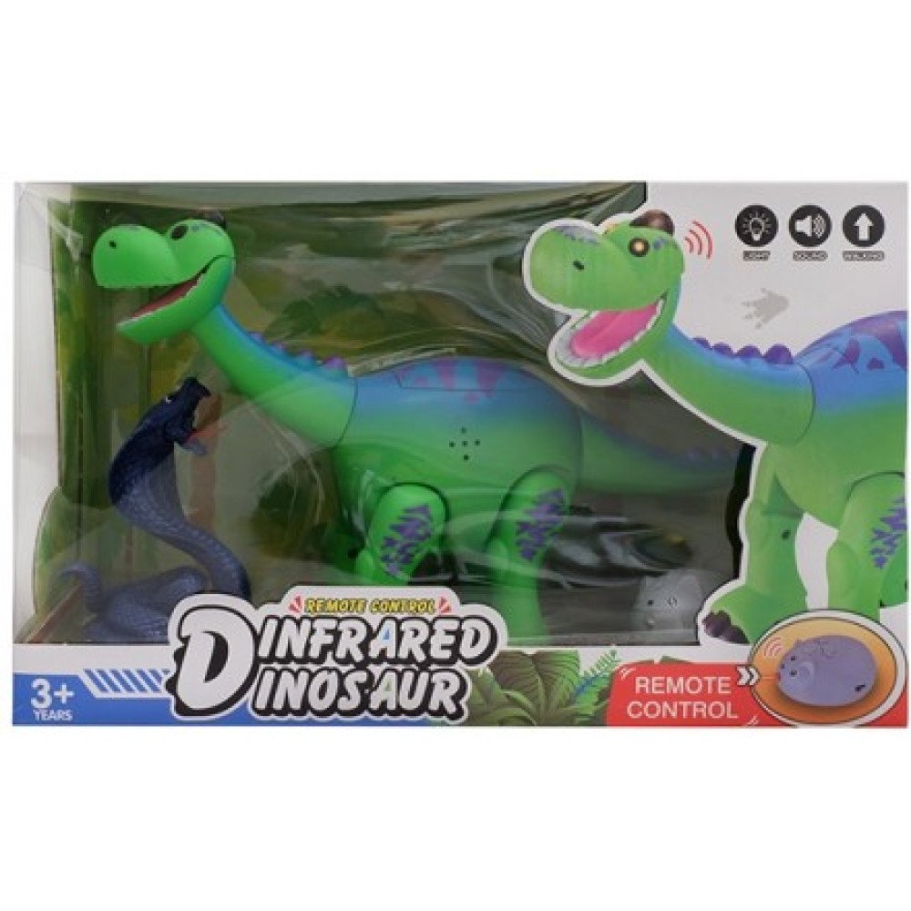 Интерактивная игрушка динозаврик Брахиозавр 29 см - ТТ6009А