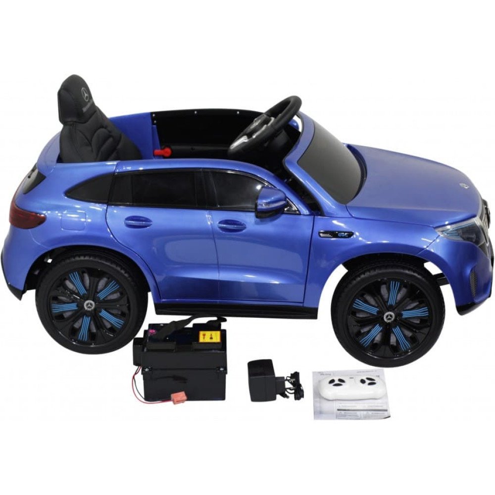 Детский электромобиль Mercedes Benz EQC 400 4MATIC - HL378-LUX-BLUE-PAINT