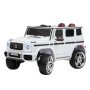 Детский электромобиль Mercedes Benz G63 (высокая дверь) Белый