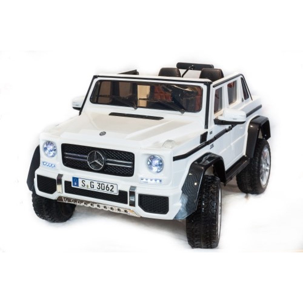 Детский электромобиль Mercedes Benz Maybach Small G 650S Белый