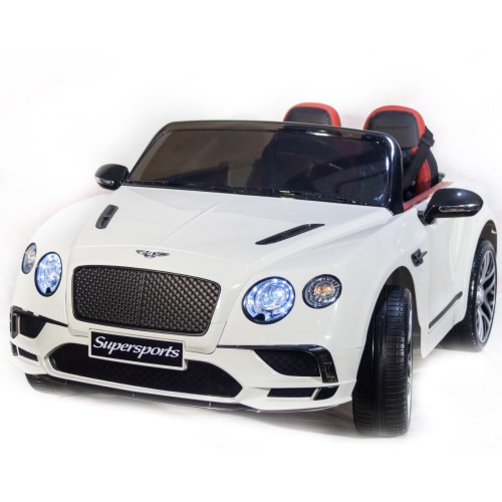 Электромобиль Bentley Continental Белый