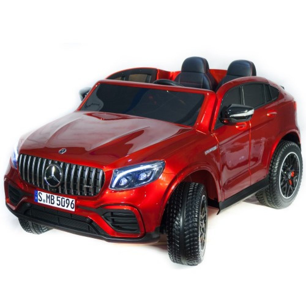 Детский электромобиль джип Mercedes Benz GLC 2.0 Красный краска
