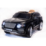 Детский электромобиль Bentley Bentayga Черный, резиновые колеса, с пультом