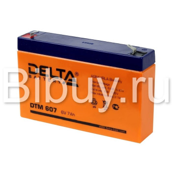 Аккумулятор Delta DTM 607 (6V, 7Ah)