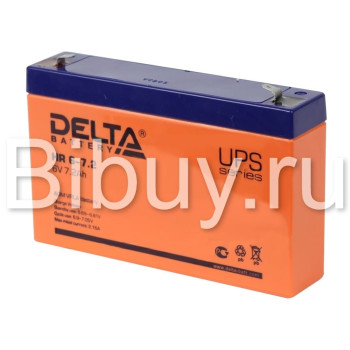 Аккумулятор Delta HR 6-7,2 (6V, 7.2Ah)