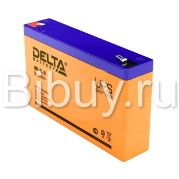 Аккумулятор Delta HR 6-9 (6V, 8.8Ah)