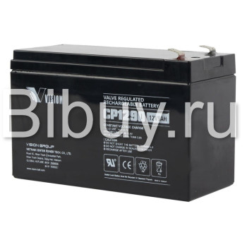 Аккумулятор Vision CP 1290  (12V, 9Ah)