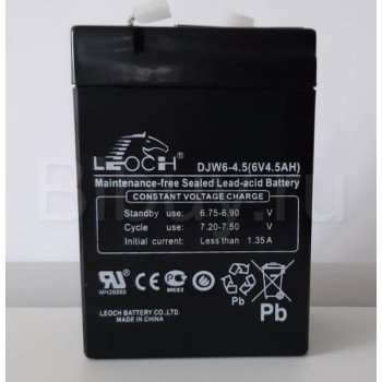 Аккумулятор LEOCH DJW 6-4,5 (6V, 4.5Ah)