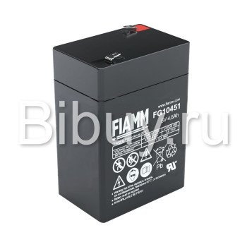 Аккумулятор FIAMM FG 10451 (6V, 4.5Ah)