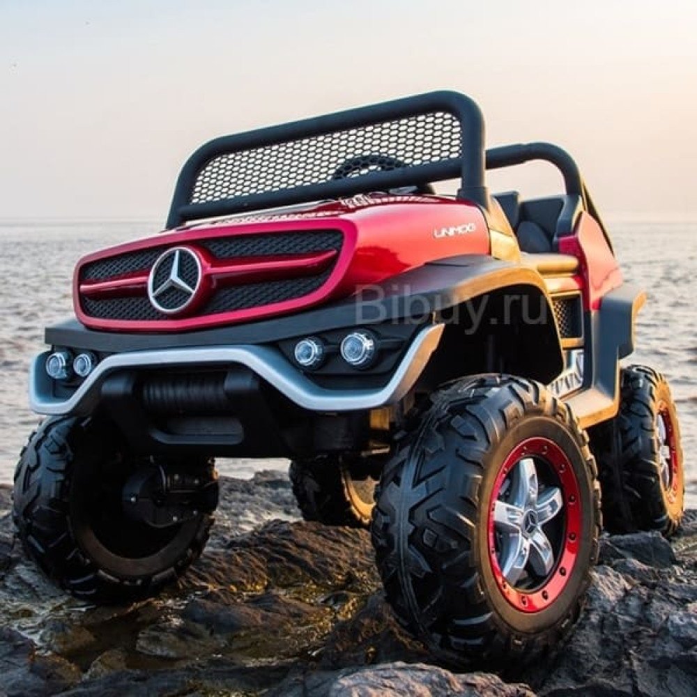 Детский Buggy Mercedes (P555BP) вишневый глянец