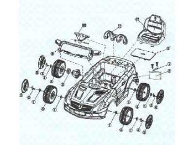 Сборка детского электромобиля