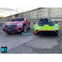 Детский электромобиль Mercedes-Benz М333БХ розовый глянец