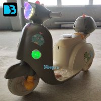 Детский электромотоцикл-трицикл с пультом управления 2050035A-GREEN