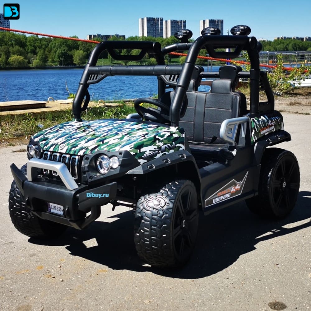 Электромобиль багги YEG 3314 Камуфляж на резиновых колесах, с пультом