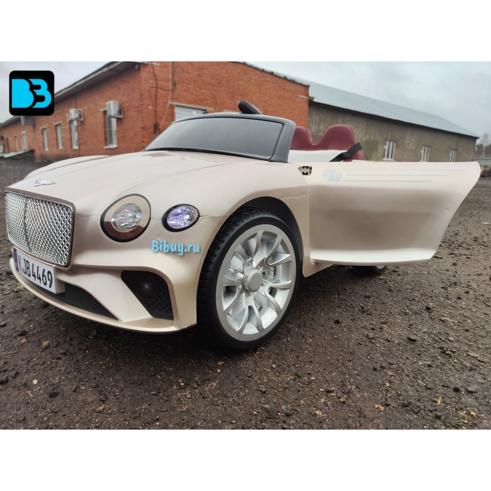 Детский электромобиль Bentley Continental 4469 Шампань (краска)