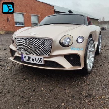 Детский электромобиль Bentley Continental 4469 Шампань (краска)