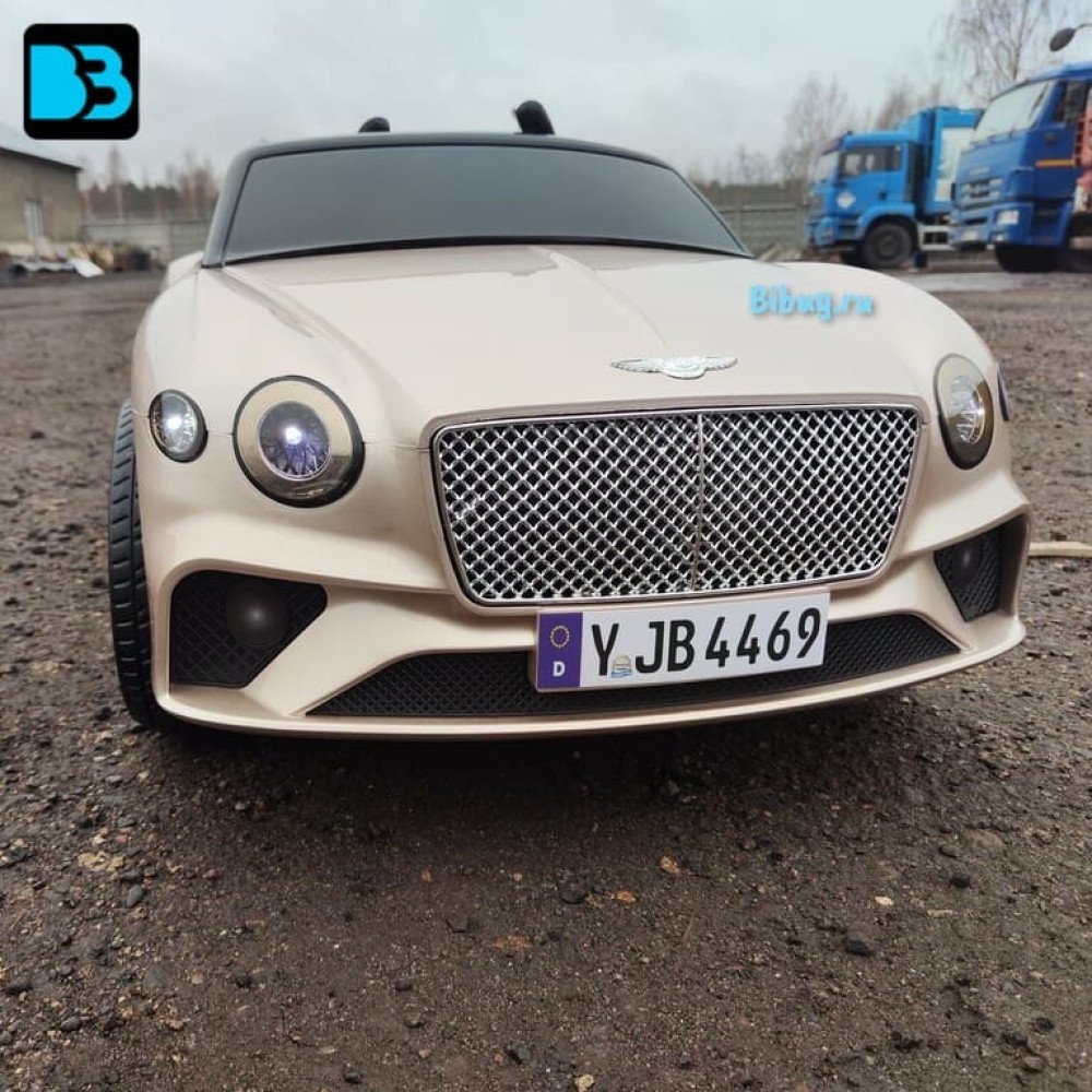 Детский электромобиль Bentley Continental 4469 Шампань (краска)