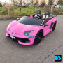 Детский электромобиль Lamborghini Aventador SVJ (A111MP) розовый