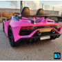 Детский электромобиль Lamborghini Aventador SVJ (A111MP) розовый