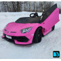 Детский электромобиль Lamborghini Aventador SVJ (A111MP) розовый