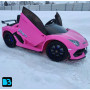 Детский электромобиль Lamborghini Aventador SVJ (A111MP) розовый