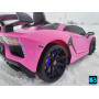 Детский электромобиль Lamborghini Aventador SVJ (A111MP) розовый