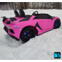 Детский электромобиль Lamborghini Aventador SVJ (A111MP) розовый