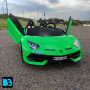 Электромобиль Lamborghini Aventador SVJ (A111MP) зеленый, с пультом