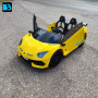 Детский электромобиль Lamborghini Aventador SVJ (A111MP) желтый
