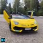 Детский электромобиль Lamborghini Aventador SVJ (A111MP) желтый
