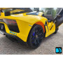 Детский электромобиль Lamborghini Aventador SVJ (A111MP) желтый