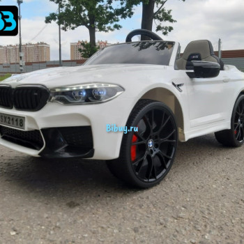 Детский электромобиль BMW M5 Competition (A555MP) белый