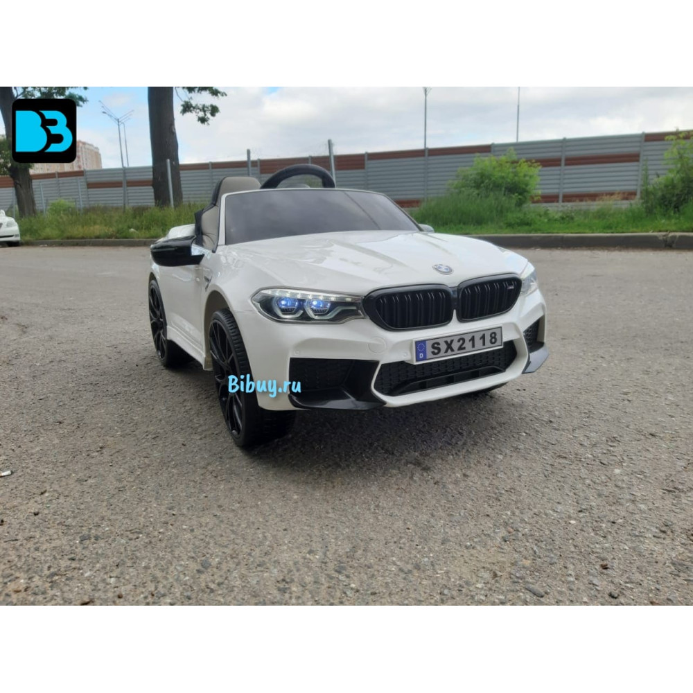 Детский электромобиль BMW M5 Competition (A555MP) белый