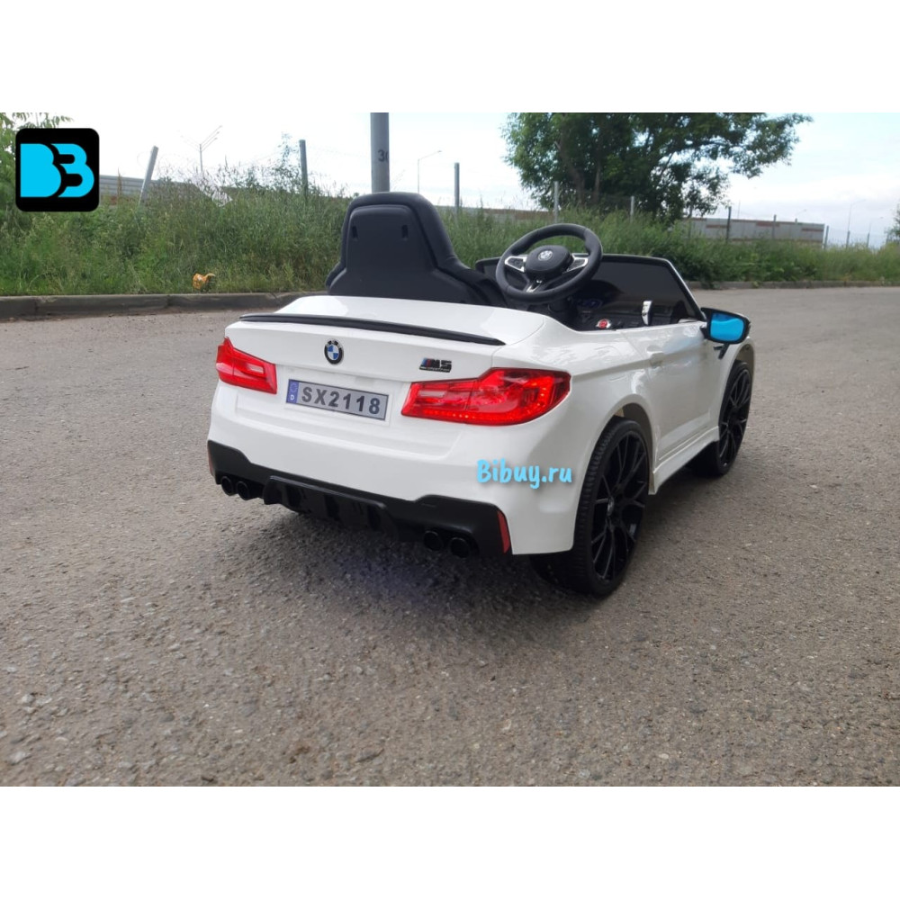 Детский электромобиль BMW M5 Competition (A555MP) белый