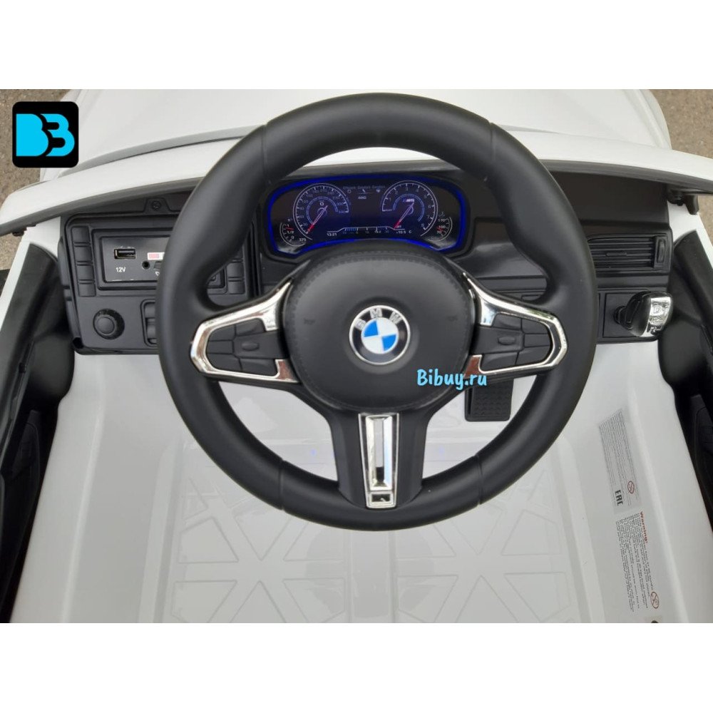 Детский электромобиль BMW M5 Competition (A555MP) белый