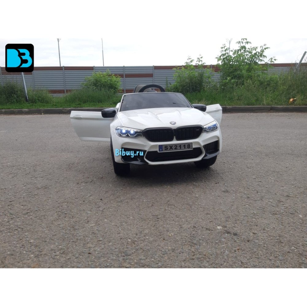 Детский электромобиль BMW M5 Competition (A555MP) белый