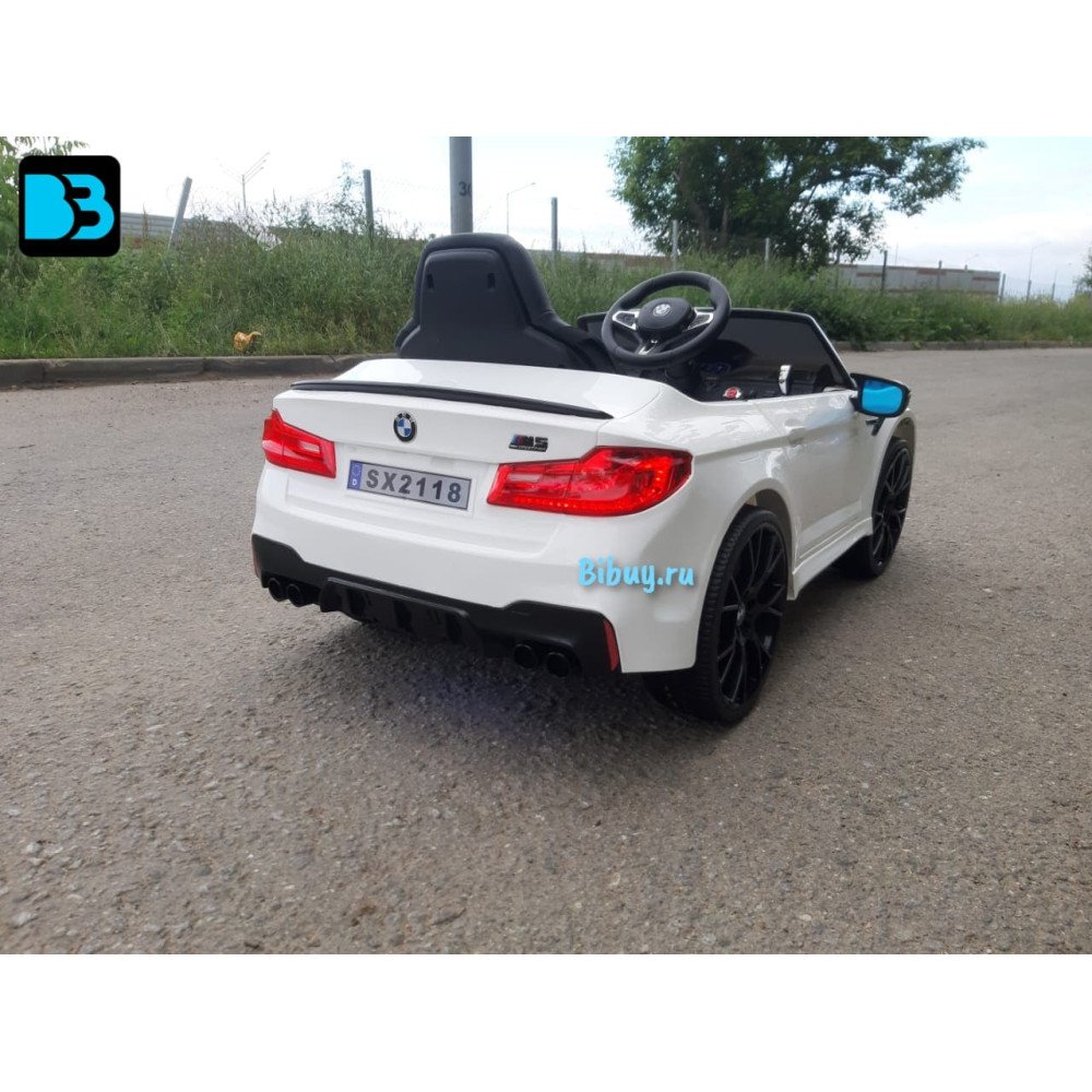 Детский электромобиль BMW M5 Competition (A555MP) белый