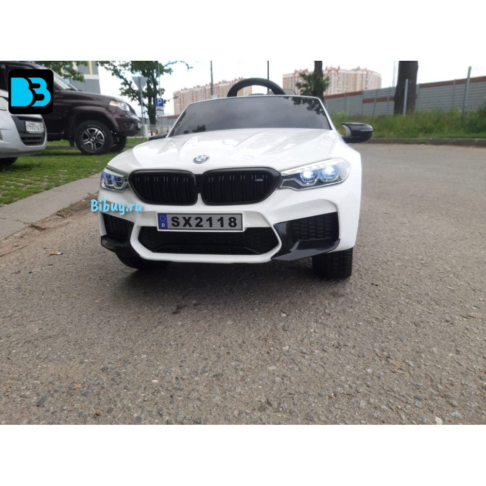 Детский электромобиль BMW M5 Competition (A555MP) белый