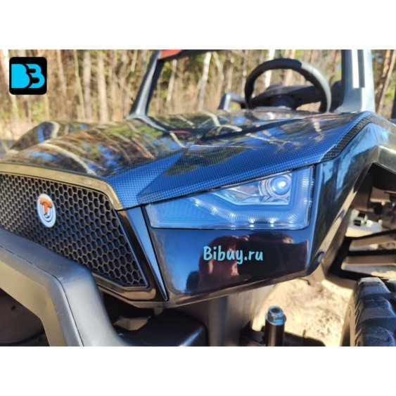 Багги A707AA LUX 4WD черный карбон, 16 км/ч, пульт ДУ