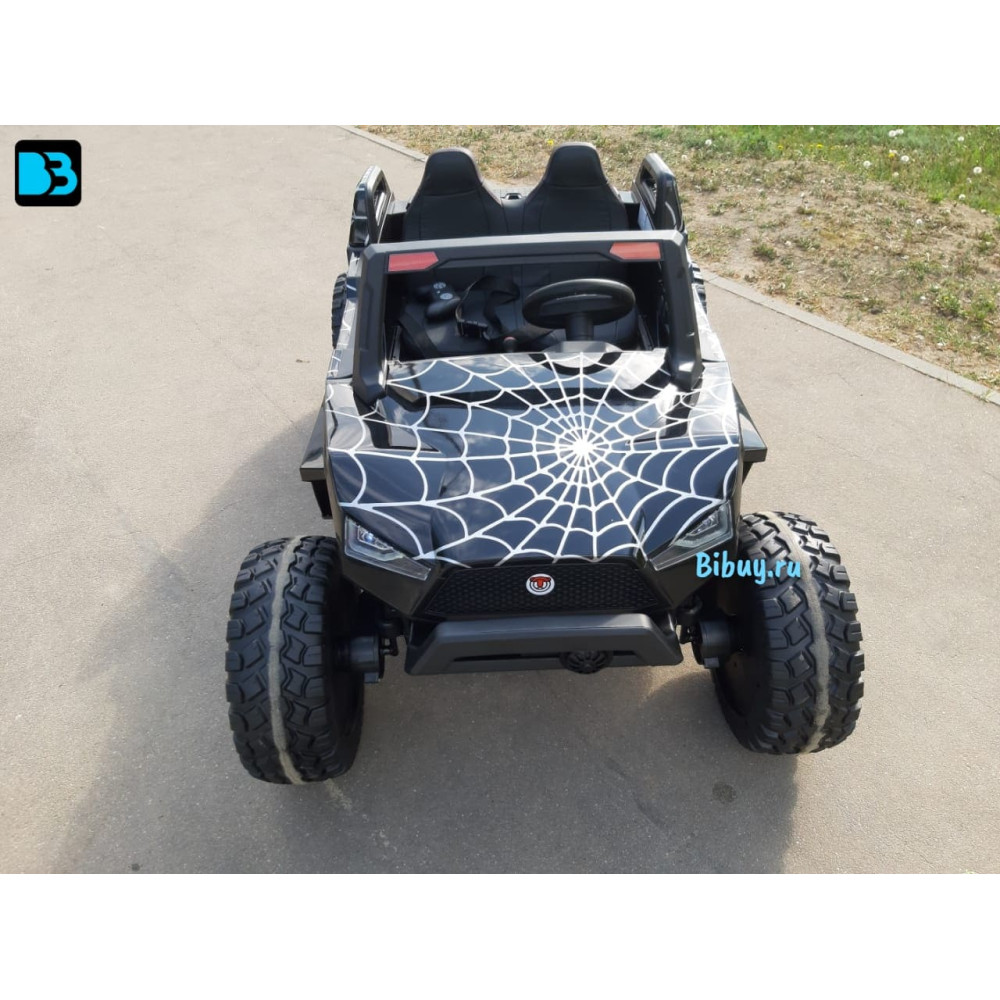 Детский электромобиль А707АА 4WD черный Spider