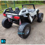 Детский электромобиль A707AA LUX 4WD белый Spider