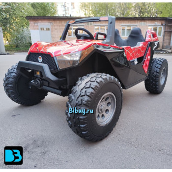 Детский электромобиль A707AA LUX 4WD красный Spider