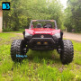 Детский электромобиль A707AA LUX 4WD красный Spider