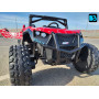 Детский багги А707АА (Рестайлинг) LUX NEW 4WD красный спайдер