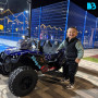 Детский электромобиль A707AA LUX NEW 4WD синий спайдер, Рестайлинг