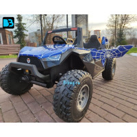 Большой двухместный багги A707AA LUX 4WD синий Spider
