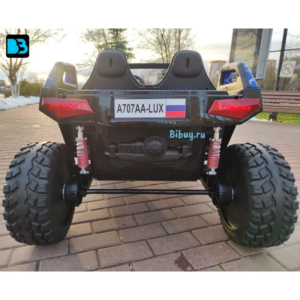 Большой двухместный багги A707AA LUX 4WD синий Spider