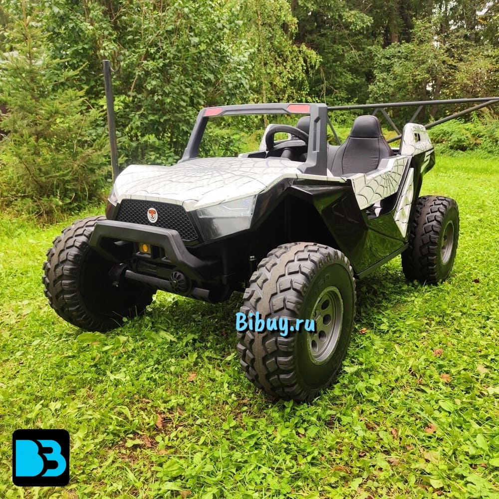 Детский электромобиль Buggy A707АА белый спайдер