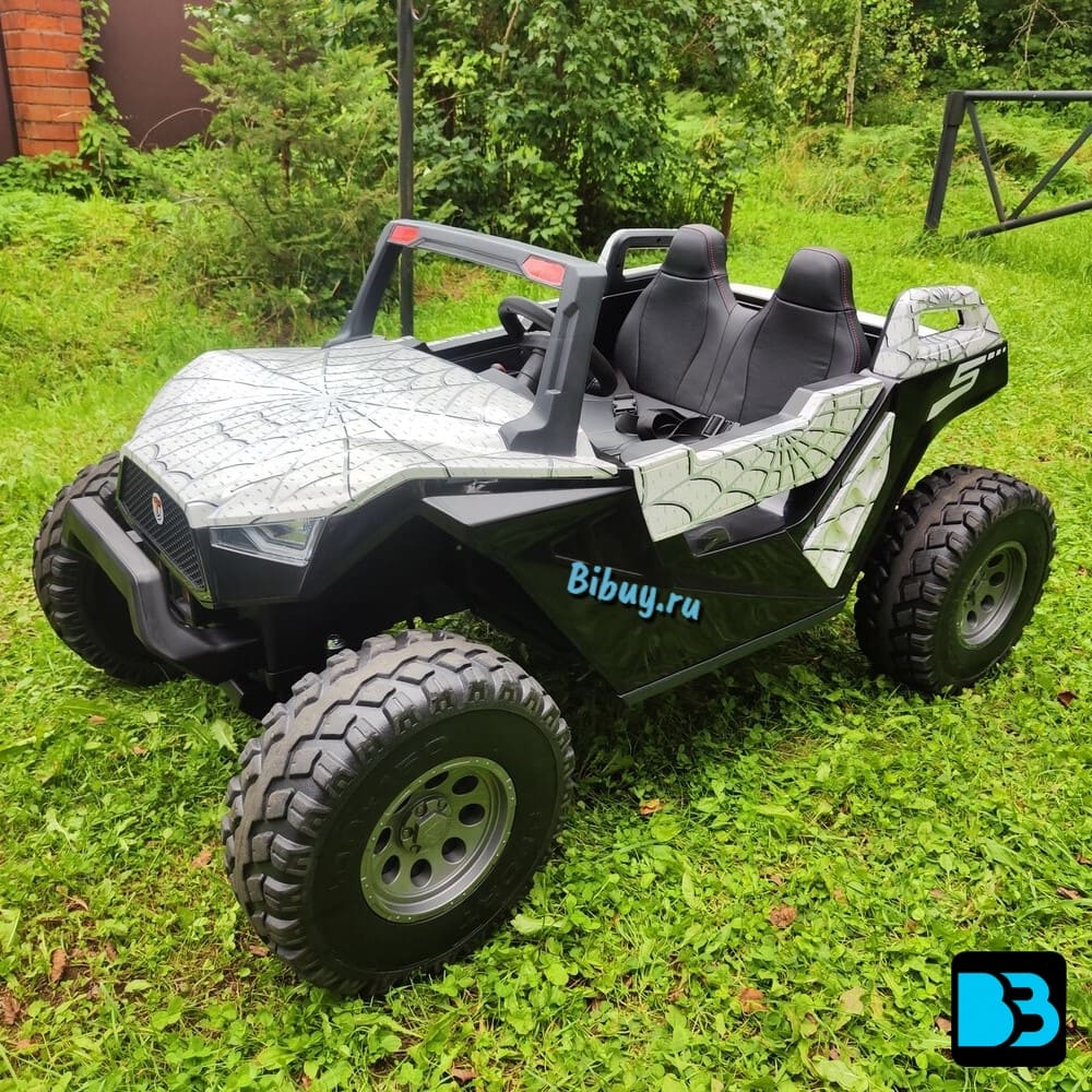 Детский электромобиль Buggy A707АА белый спайдер